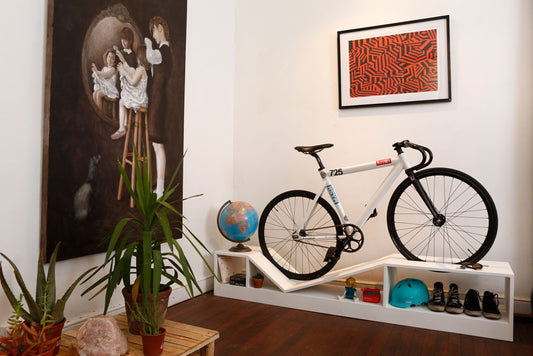 First collection: Furniture used for bicycle storage